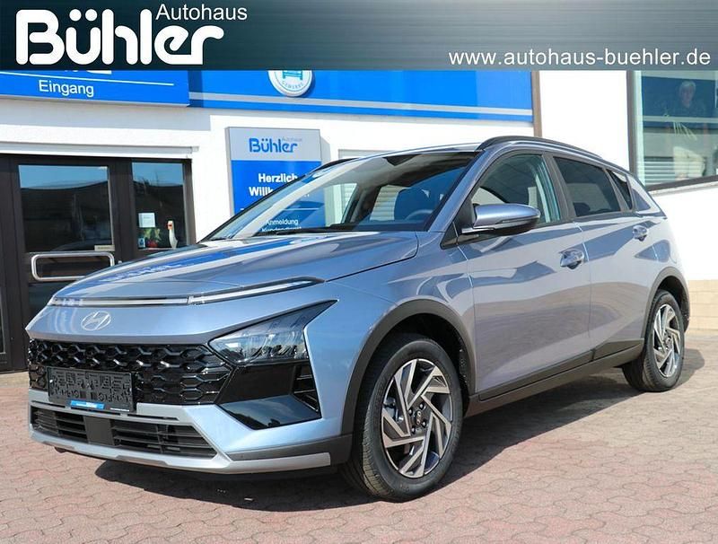 Meta blue metallic Neu 2025 Hyundai Bayon Select SUV | 21.450 € (Superpreis) - Bild 1/4