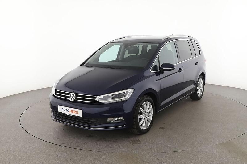 Blau Gebraucht 2016 VW Touran Highline Van / Kleinbus | 22.280 € - Bild 1/3