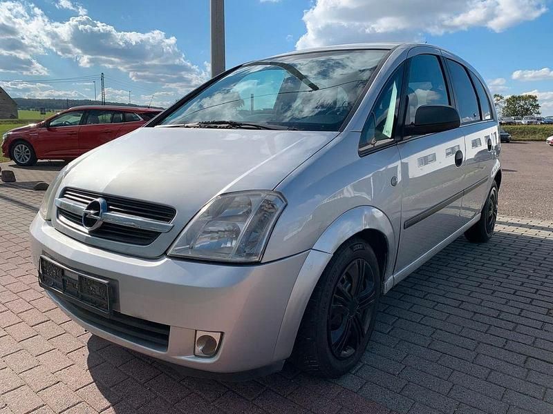 Grau Gebraucht 2004 Opel Meriva Enjoy Van / Kleinbus | 1.200 € (Fairer Preis) - Bild 1/4