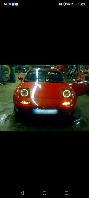 Rot Gebraucht 1993 Mazda MX5 Cabrio | 8.300 € - Bild 1/4