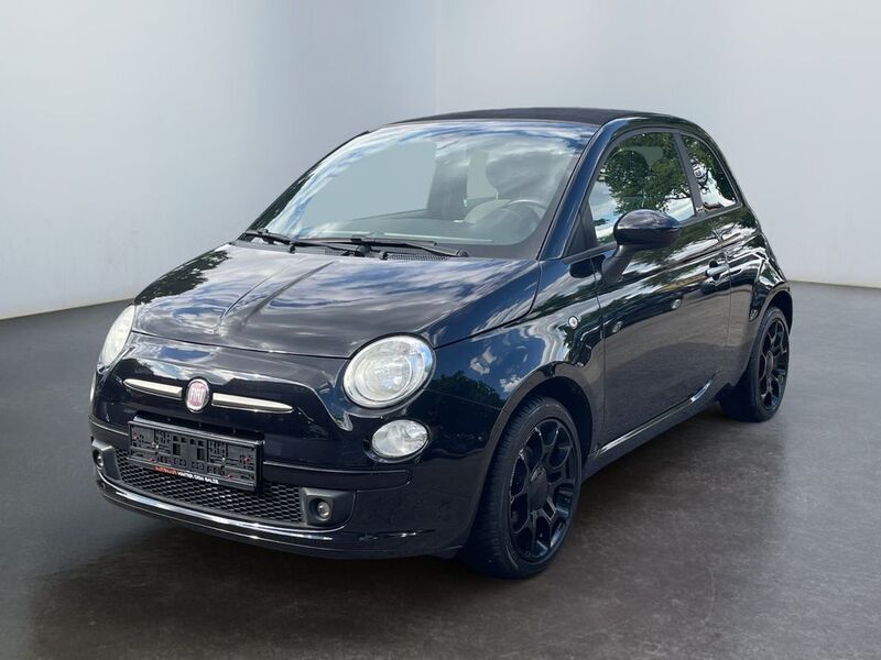 Colore esterno (vesuvio schwar Gebraucht 2012 Fiat 500 Cabrio | 5.750 € (Fairer Preis) - Bild 1/4