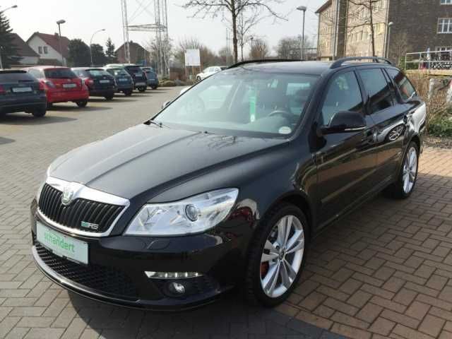 Gebraucht Skoda Octavia RS 170 PS (125 kW) 2012 Schwarz metallic Kombi