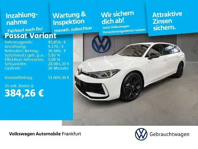 Gebraucht VW Passat R-line 193 PS (141 kW) 2025 Weiß Limousine