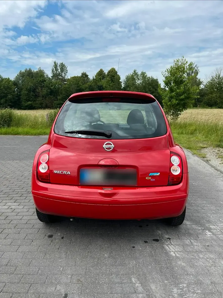 Gebraucht Nissan Micra 65 PS (47 kW) 2009 Rot Kleinwagen