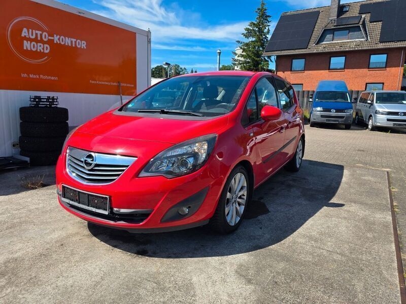 Rot Gebraucht 2010 Opel Meriva Innovation Van / Kleinbus | 5.900 € (Guter Preis) - Bild 1/4
