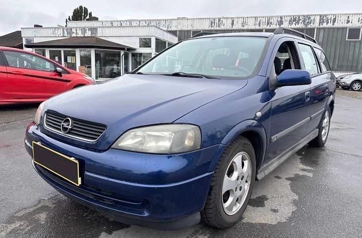 Gebraucht Opel Astra Njoy 103 PS (75 kW) 2004 Blau Kombi