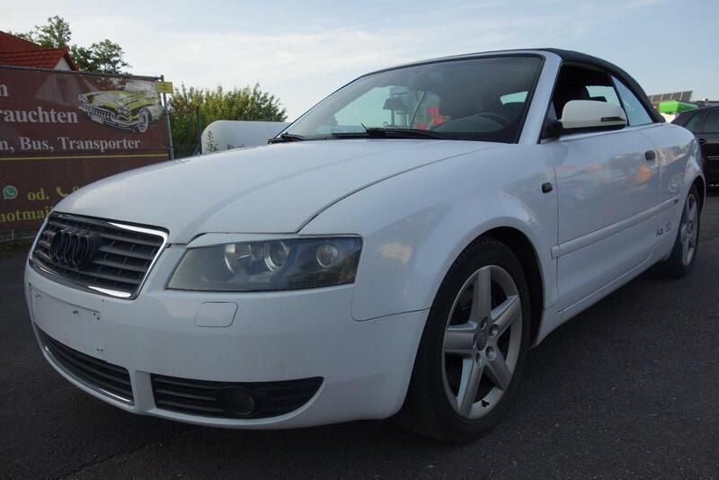 Silber Gebraucht 2003 Audi A4 Cabriolet Cabrio | 2.950 € (Superpreis) - Bild 1/4