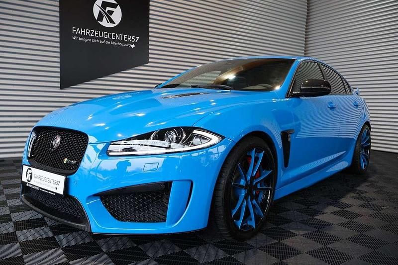 Gebraucht Jaguar XFR-S R 551 PS (405 kW) 2014 French racing blue Limousine