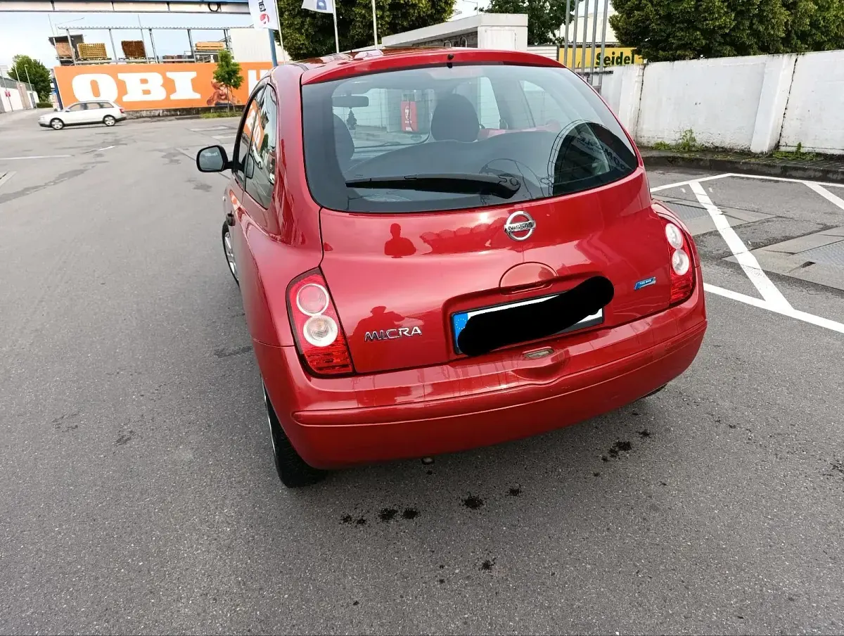 Gebraucht Nissan Micra 65 PS (47 kW) 2010 Rot Kleinwagen