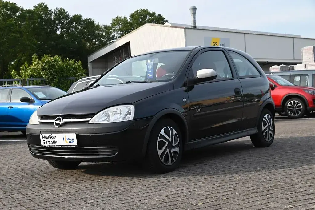 Gebraucht Opel Corsa 58 PS (42 kW) 2003 Schwarz Kleinwagen