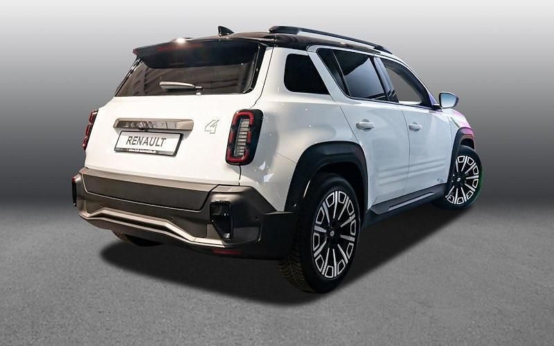 Gebraucht Renault 4 E-Tech Iconic 110 kW (150 PS) 2025 Weiß + black pearlschwarz (weiß) SUV