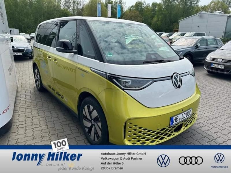 Gebraucht VW ID. Buzz Pro 150 kW (204 PS) 2023 Candyweiß/limonengelb metalli Van / Kleinbus