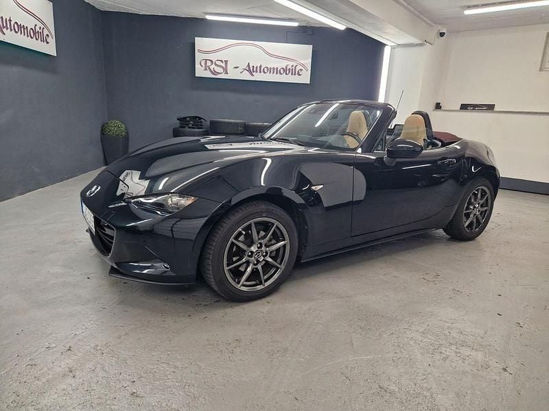 Gebraucht Mazda MX5 131 PS (96 kW) 2018 Schwarz Cabrio