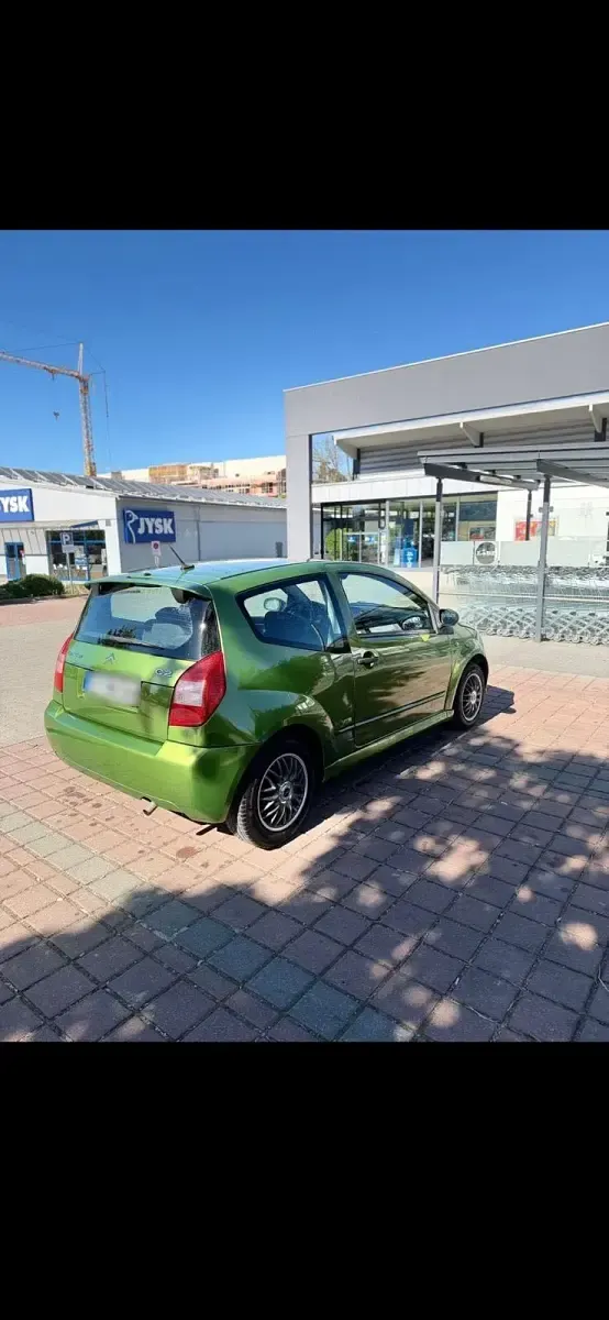 Gebraucht Citroën C2 73 PS (53 kW) 2005 Grün Kleinwagen