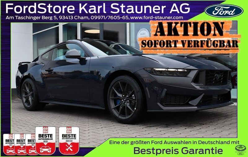 Blue metallic Neu 2025 Ford Mustang Dark Horse Coupé | 64.780 € (Guter Preis) - Bild 1/4