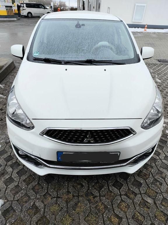 Gebraucht Mitsubishi Space Star Edition+ 80 PS (58 kW) 2018 Weiß Kleinwagen