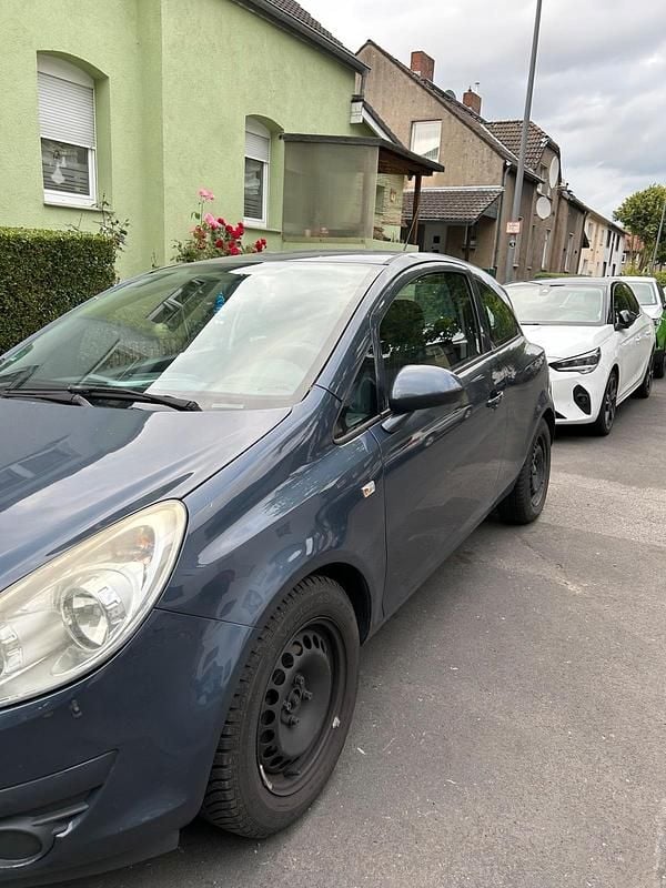Blau Gebraucht 2009 Opel Corsa Kleinwagen | 800 € (Superpreis) - Bild 1/4