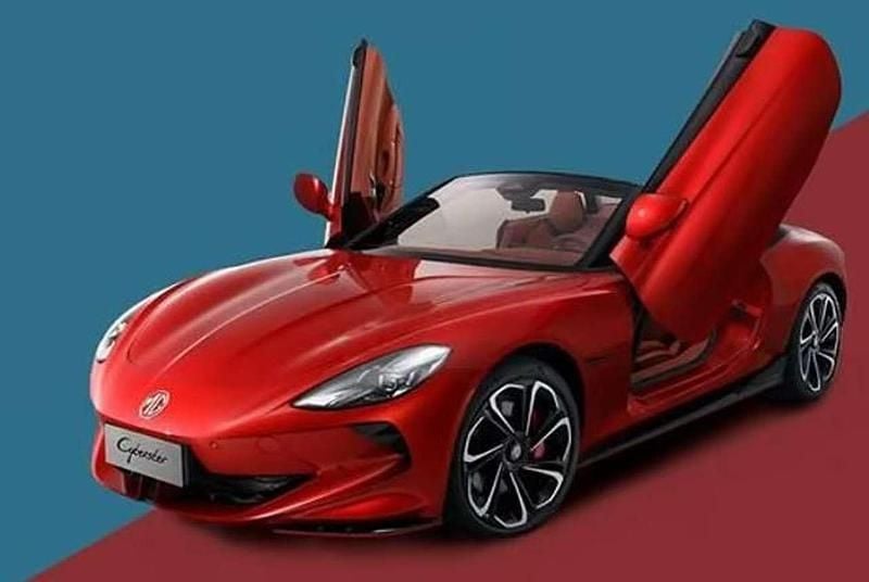 Rot Gebraucht 2024 MG Cyberster Cabrio | 58.610 € (Fairer Preis) - Bild 1/4