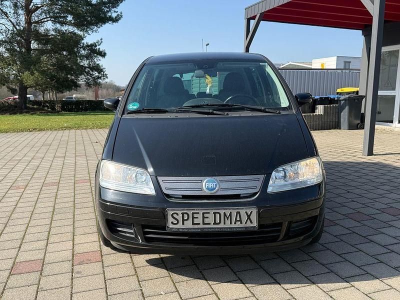 Gebraucht Fiat Idea Emotion 95 PS (69 kW) 2008 Schwarz Van / Kleinbus
