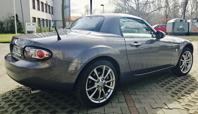 Gebraucht Mazda MX5 126 PS (92 kW) 2009 Grau metallic Cabrio