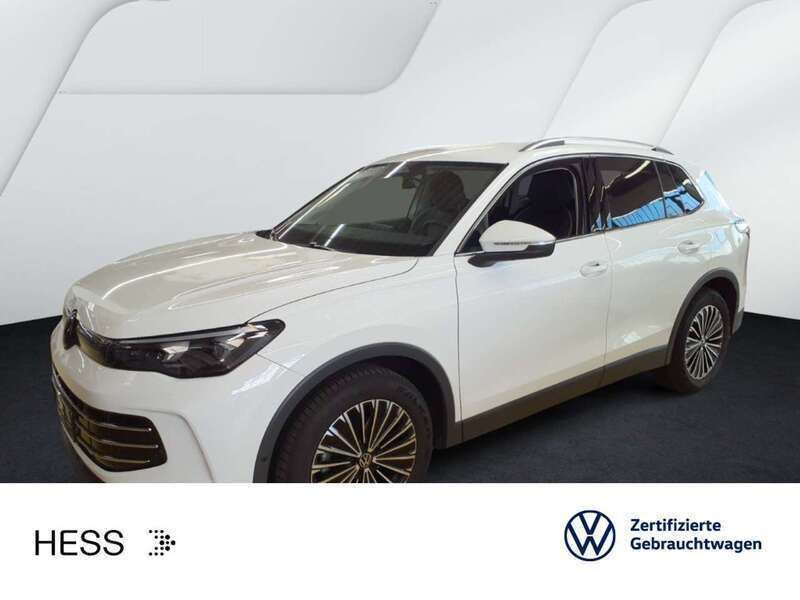 Pure white Gebraucht 2024 VW Tiguan Elegance SUV | 37.299 € (Etwas zu teuer) - Bild 1/3