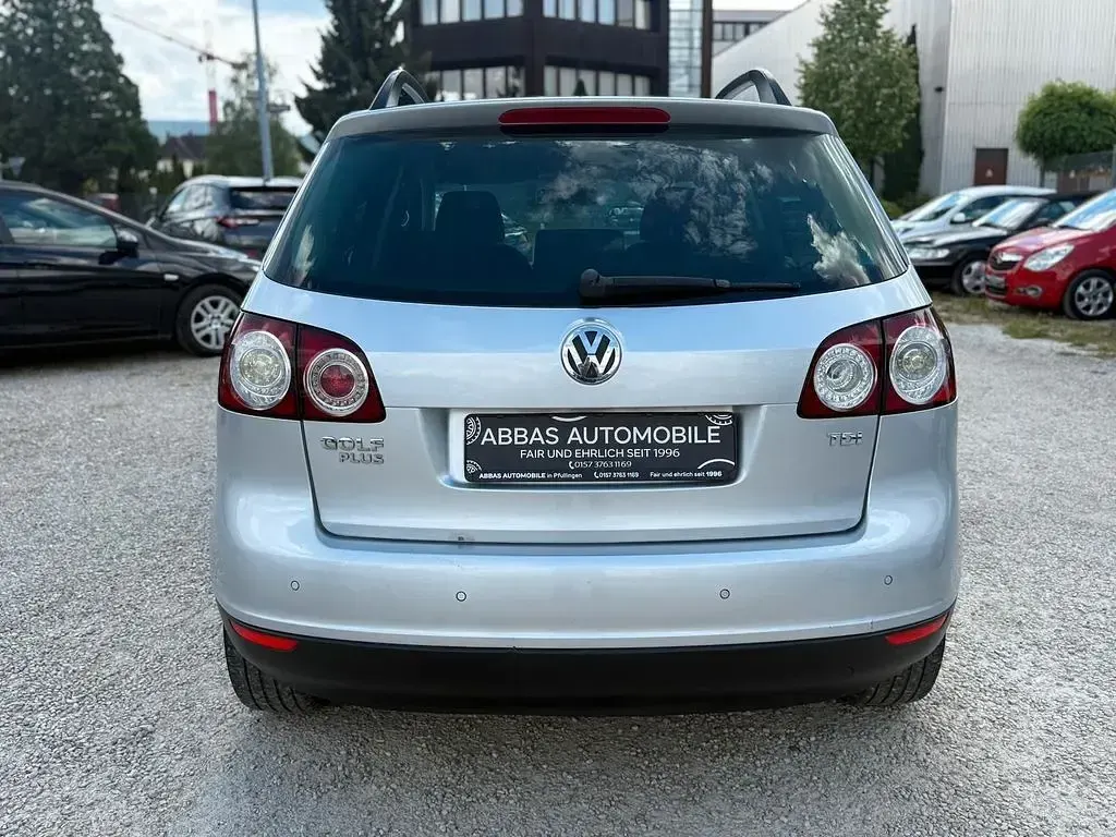 Gebraucht VW Golf Plus United 105 PS (77 kW) 2008 Silber Van / Kleinbus