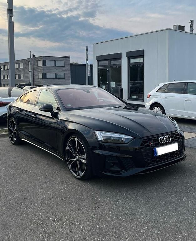 Schwarz Gebraucht 2021 Audi S5 Ambiente Limousine | 37.500 € (Superpreis) - Bild 1/4