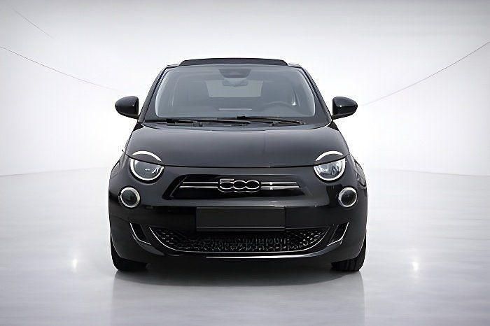 Neu Fiat 500e Red 86 kW (118 PS) 2025 Schwarz Cabrio