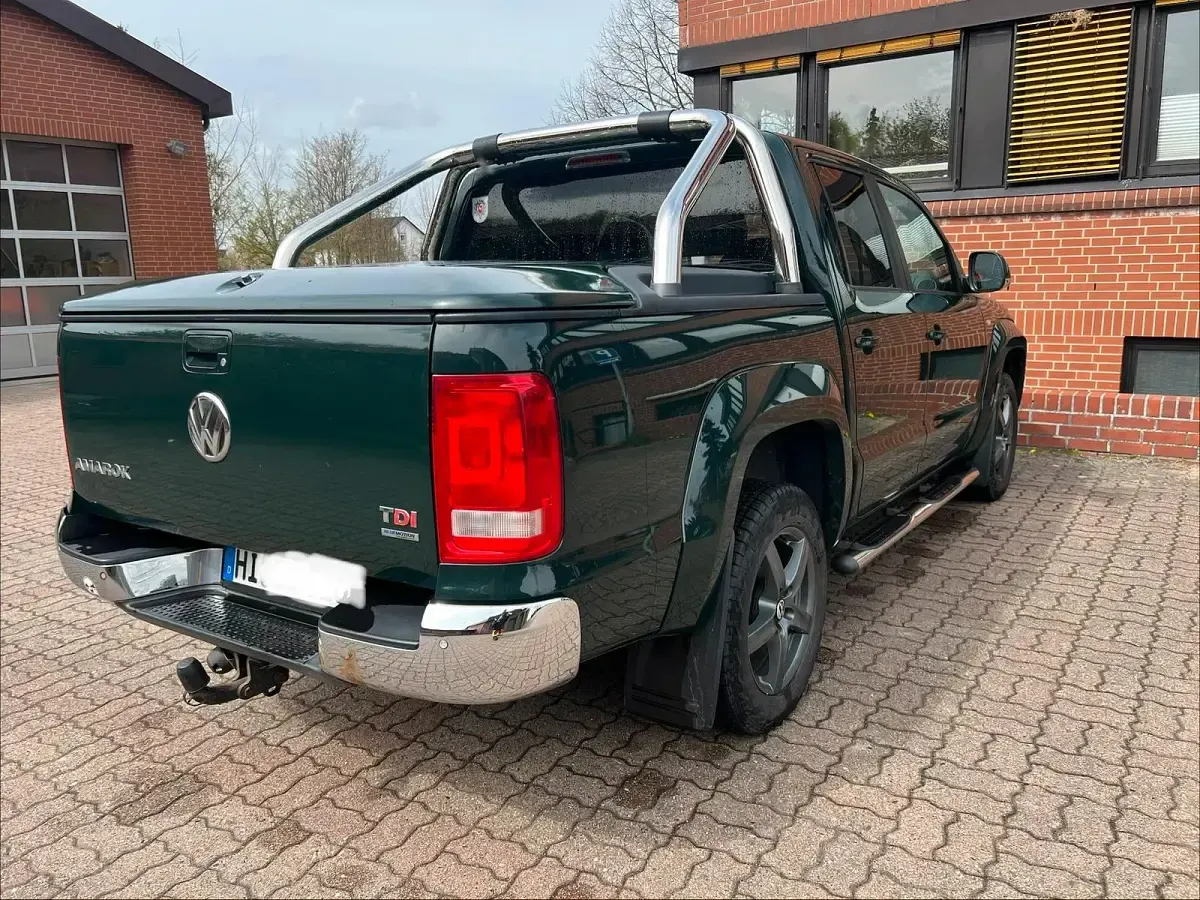 Second-hand VW Amarok 179 CP (131 kW) 2013 Verde Pickup