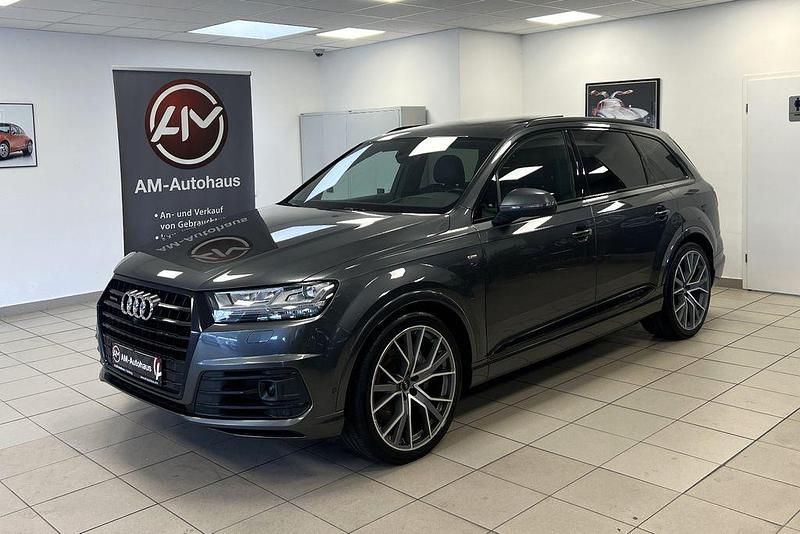 Daytonagrau perleffekt Gebraucht 2019 Audi Q7 S-Line SUV | 41.499 € (Etwas zu teuer) - Bild 1/4