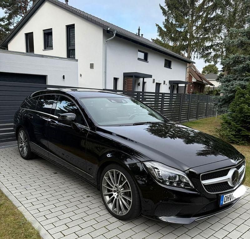 Schwarz Gebraucht 2015 Mercedes CLS350 Shooting Brake Kombi | 17.900 € (Fairer Preis) - Bild 1/4