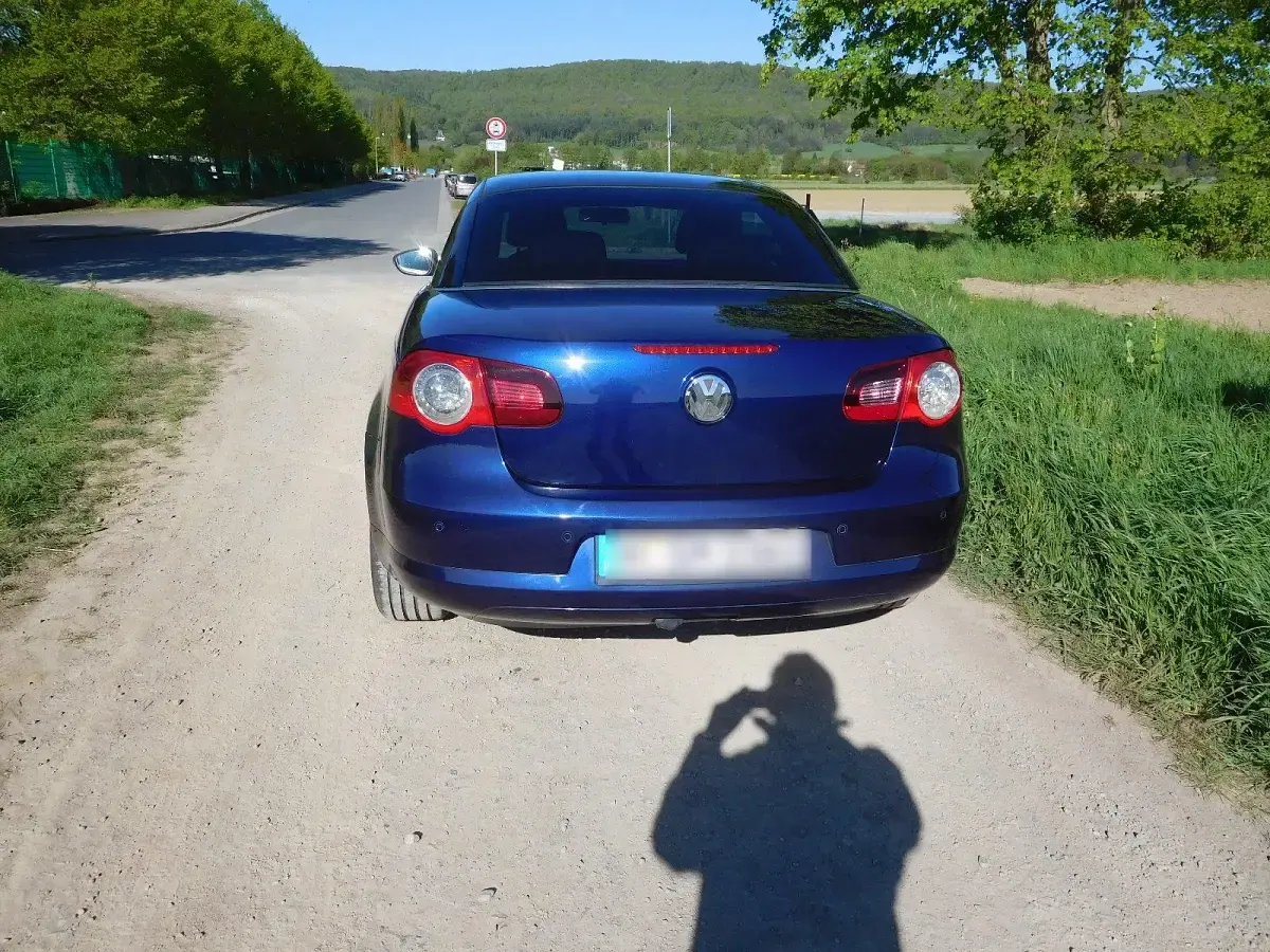 Occasion VW Eos 122 PK (89 kW) 2009 Blauw Cabriolet