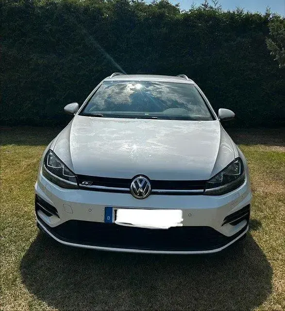 Gebraucht VW Golf VII R-line 110 PS (80 kW) 2017 Weiß Kombi
