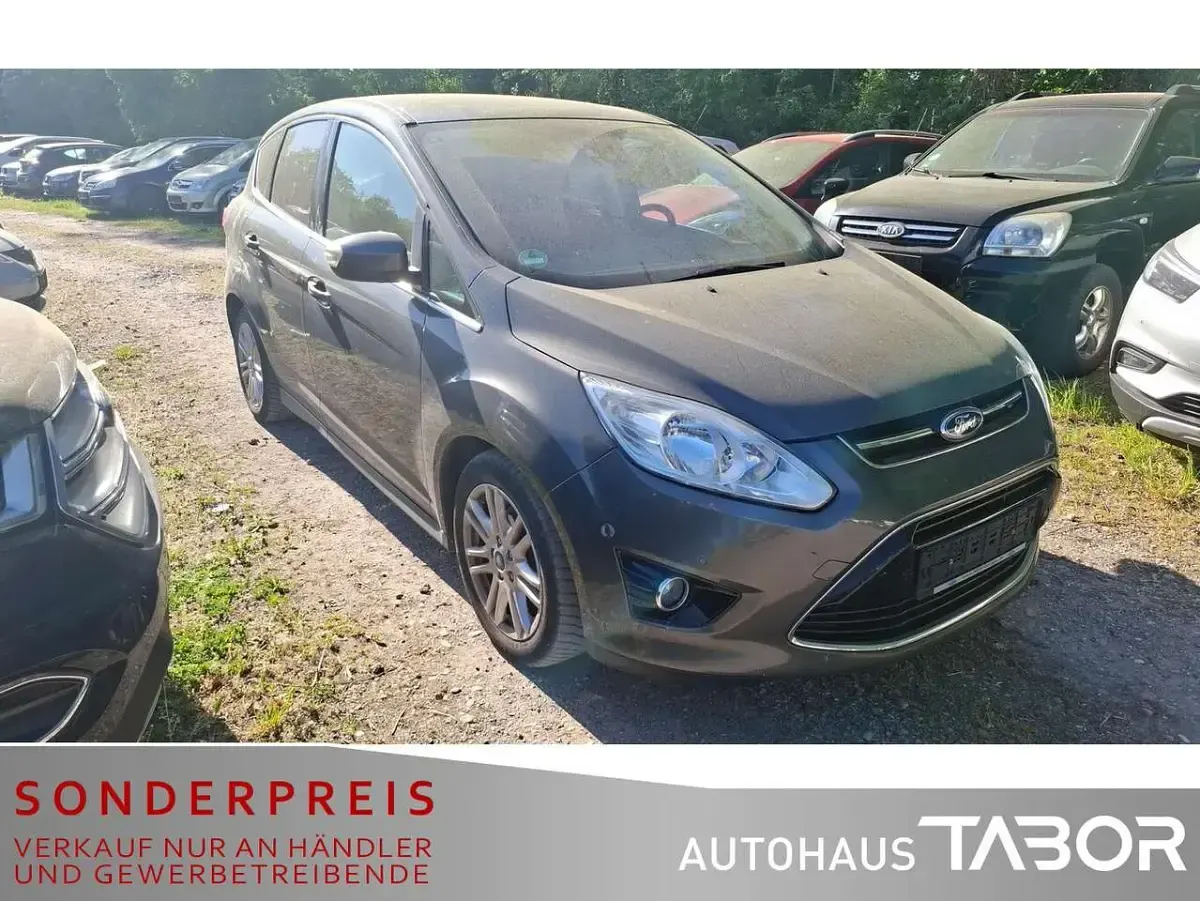 Używany Ford C-MAX Titanium 125 KM (91 kW) 2015 Szary Minivan
