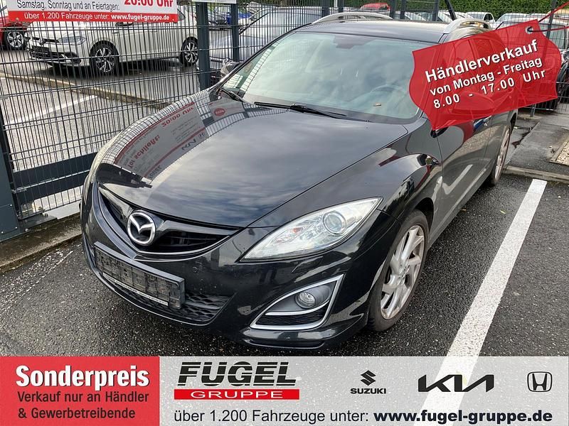 Schwarz Gebraucht 2011 Mazda 6 Sports-Line Kombi | 3.999 € (Guter Preis) - Bild 1/4