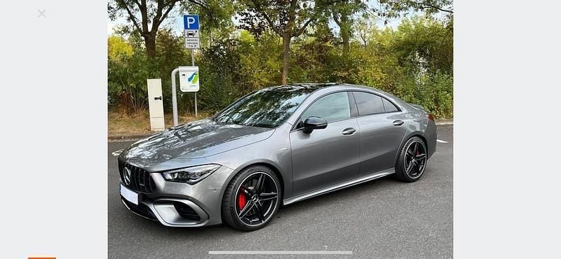 Silber Gebraucht 2022 Mercedes CLA45 AMG Coupé | 52.600 € (Guter Preis) - Bild 1/4