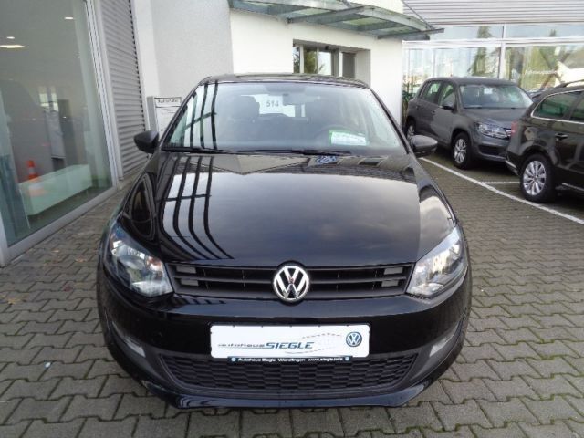 Gebraucht VW Polo 60 PS (44 kW) 2012 Schwarz Kleinwagen