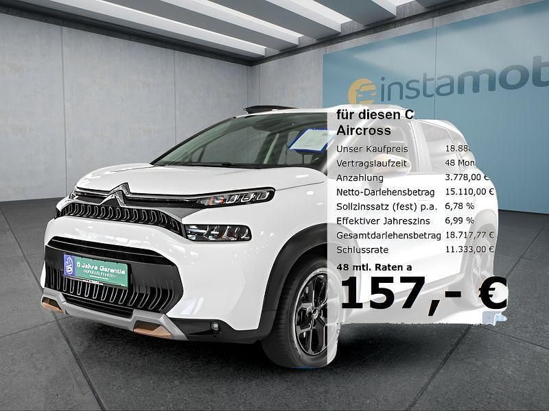 Weiß Gebraucht 2023 Citroën C3 Aircross SUV | 17.099 € (Fairer Preis) - Bild 1/4