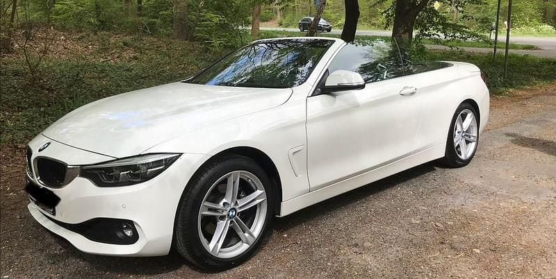 Weiß Gebraucht 2019 BMW 420 Cabrio | 26.200 € (Fairer Preis) - Bild 1/4