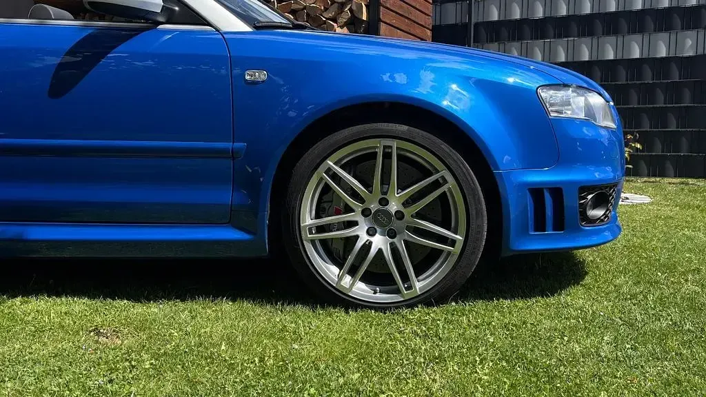 Gebraucht Audi RS4 Design 420 PS (308 kW) 2008 Blau Cabrio