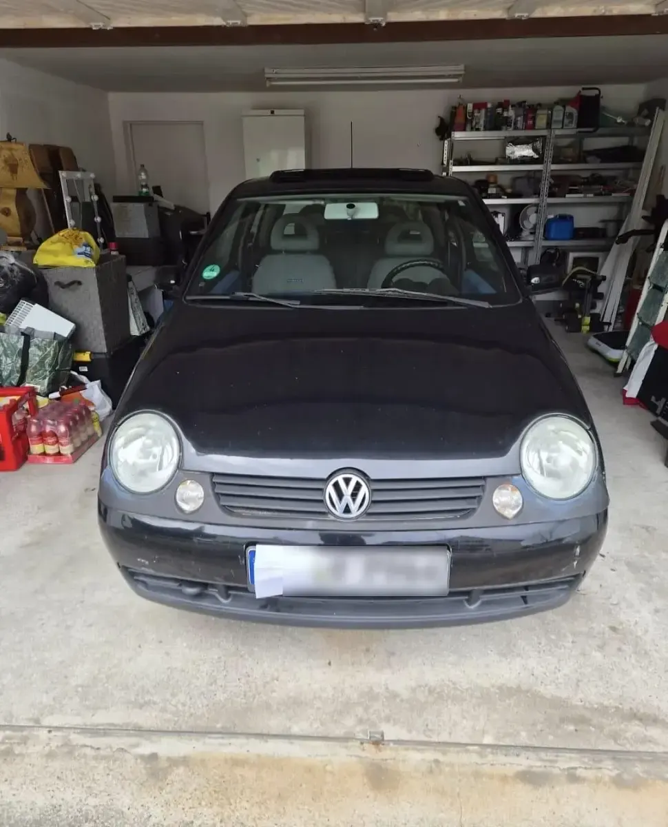 Gebraucht VW Lupo 50 PS (36 kW) 2001 Schwarz Kleinwagen
