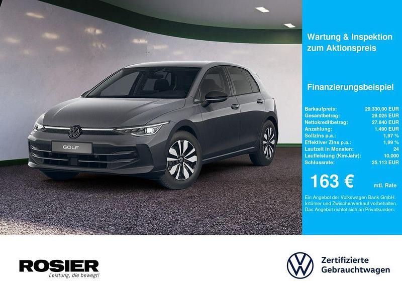 Grau / delfingrau Gebraucht 2024 VW Golf VIII Goal Limousine | 29.330 € (Superpreis) - Bild 1/4