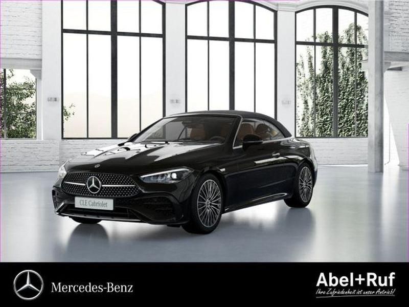 Lack obsidianschwarz (metallic) Gebraucht 2024 Mercedes 200 AMG Cabrio | 52.989 € (Fairer Preis) - Bild 1/4
