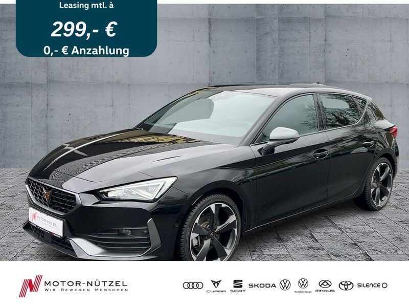 Mitternachtsschwarz Gebraucht 2024 Cupra Leon VZ Limousine | 32.630 € (Fairer Preis) - Bild 1/4