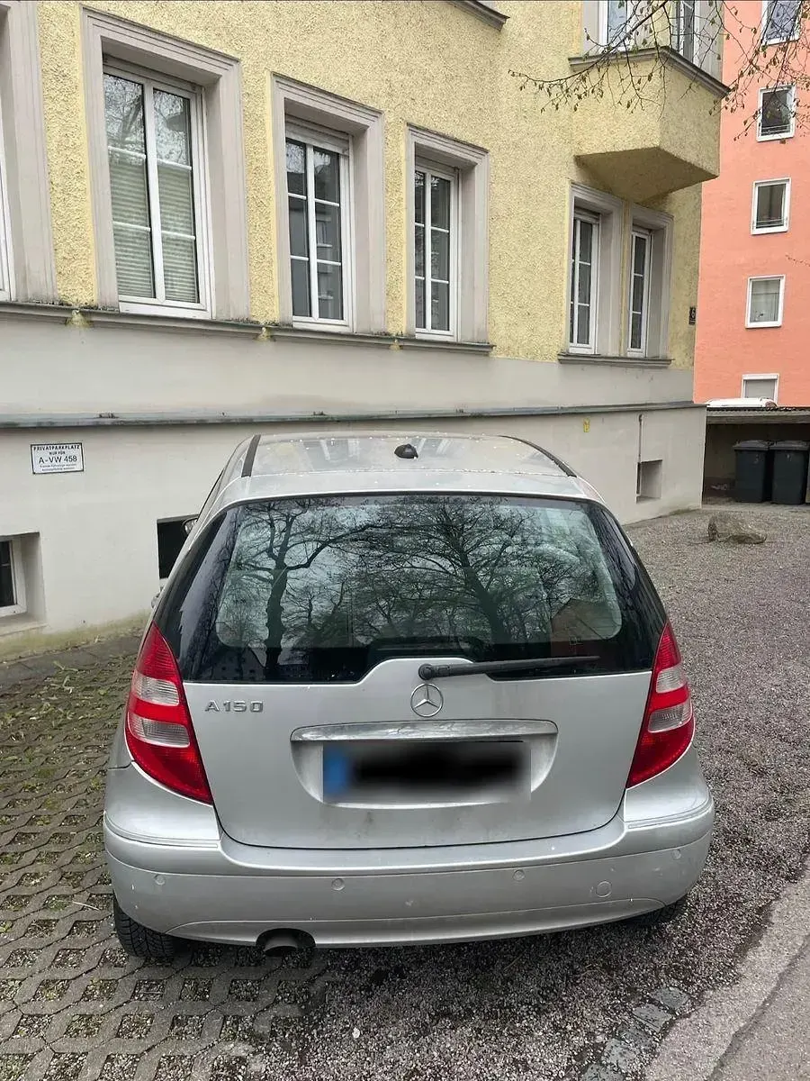 Second-hand Mercedes A150 95 CP (69 kW) 2004 Argintiu Hatchback