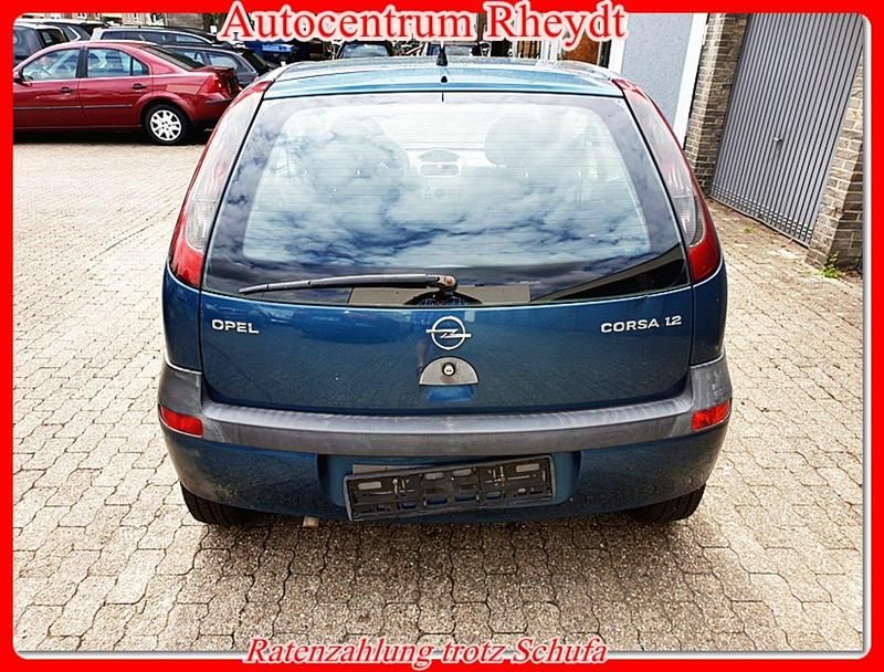 Gebraucht Opel Corsa 75 PS (55 kW) 2002 Grün Kleinwagen