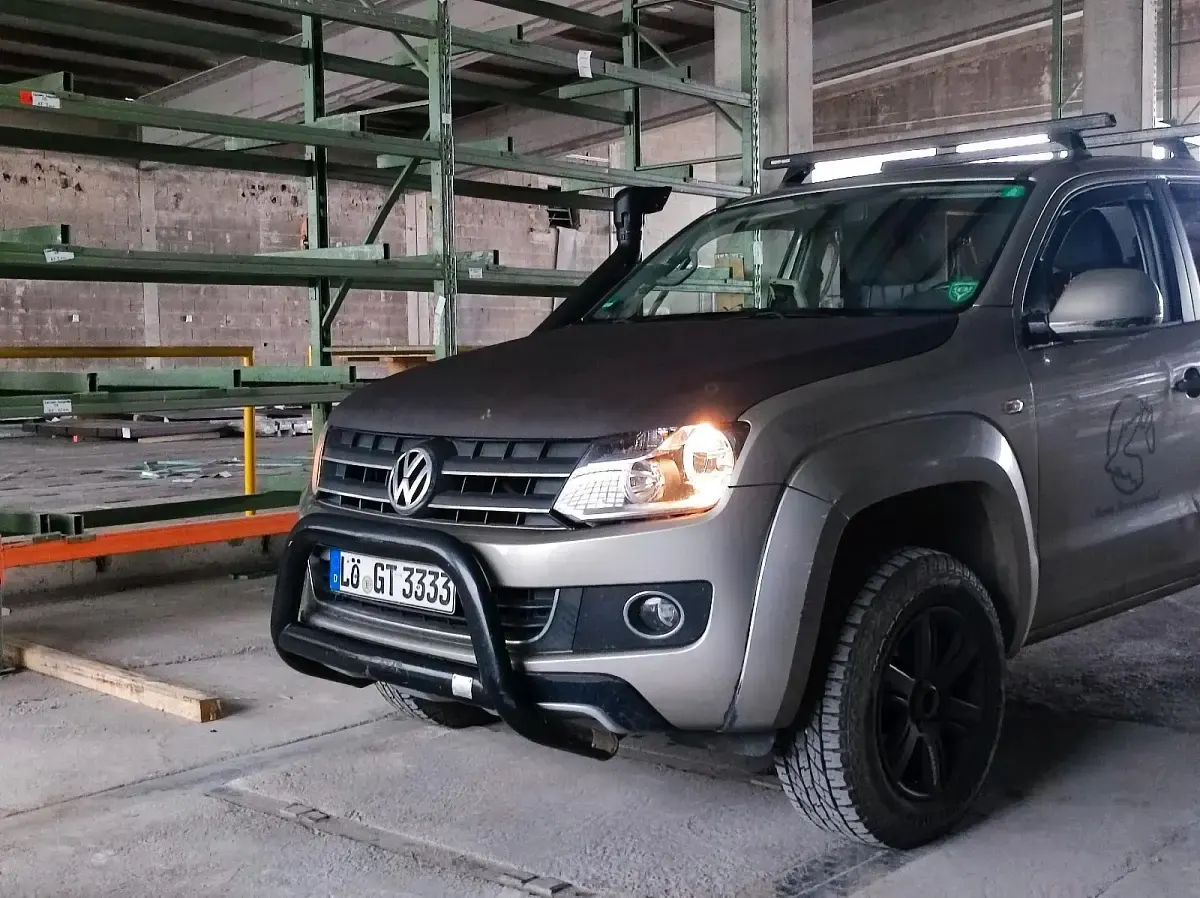Gebraucht VW Amarok 164 PS (120 kW) 2012 Silber Pickup