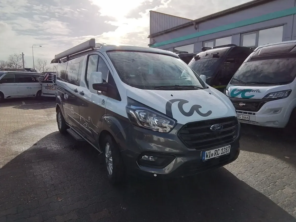 Gebraucht Ford Transit Custom Nugget 150 PS (110 kW) 2022 Weiß Van / Kleinbus