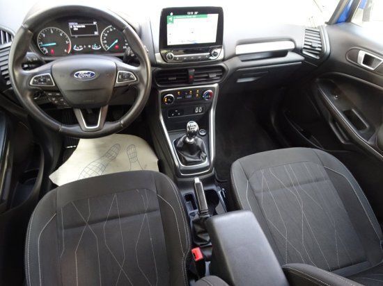 Gebraucht Ford Ecosport Cool & Connect 101 PS (74 kW) 2018 Blau metallic SUV
