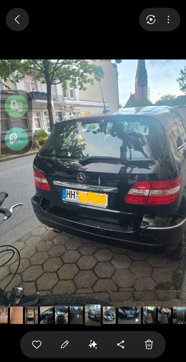Gebraucht Mercedes B170 2006 Schwarz Van / Kleinbus